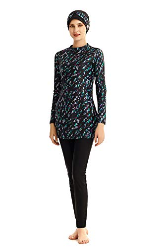 KXCFCYS Modest Swimwear Long Sleeve Swimsuit Bathing Suit Beachwear Costume