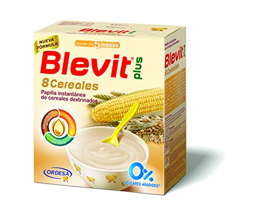 Blevit Plus 8 Cereales para bebé - 2 de 500 grams (Total: 1000 gr.)