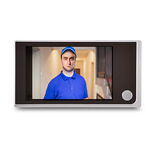 VBESTLIFE Smart Home Doorbell, 3.5in HD Camera 720P Video Resolution 120 Degrees Super Wide Viewing Angle Door Bell for Home Office Hotel