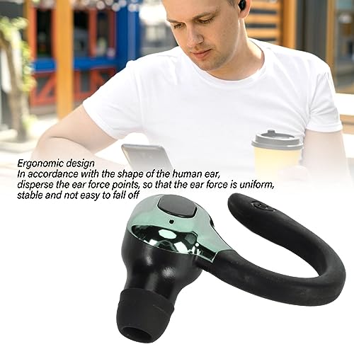 Headset Bluetooth Yunseity 5.2 In Ear Negro y Verde miniatura 4