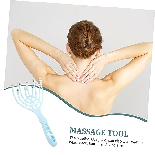 2 Pçs Ferramentas Massageador De Couro Cabeludo Massageador De Cabeça Massageador De Couro Cabeludo