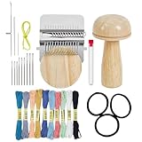 Solution créative pour la garde-robe : le kit de reprisage en forme de champignons fonctionne comme un outil de réparation de tissage polyvalent, permettant aux utilisateurs de réparer les vêtements avec précision et créativité, garantissant que les vêtements retrouvent leur charme initial tout en promouvant des pratiques de mode dans l'entretien quotidien de la garde-robe.