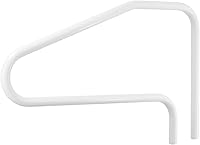 Vista 16 de VEVOR Pasamanos para Piscina, 2 PCS Barandilla de 30x30 pulgadas, Acero Inoxidable con Placa Base para Interiores/Exteriores, Barandilla