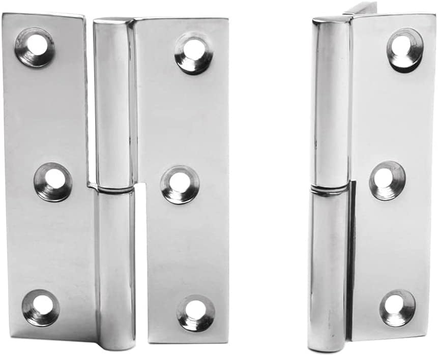 Lift Off Hinge Boat Hatch Cabinet Door Lift-Off/Take-Apart Hinge Hardware Stainless Steel Left