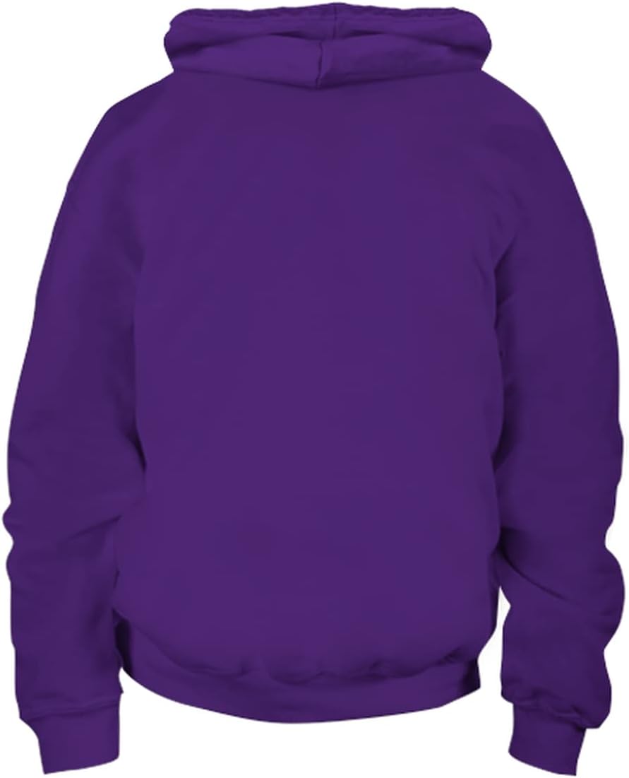 The World is a Better Place with You in It Youth Hoodie Girls Boys Teens Purple