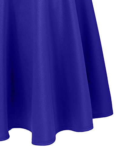 J. LOVNY Women's Stretch A-Line Skater Flared Skirt Made in USA4