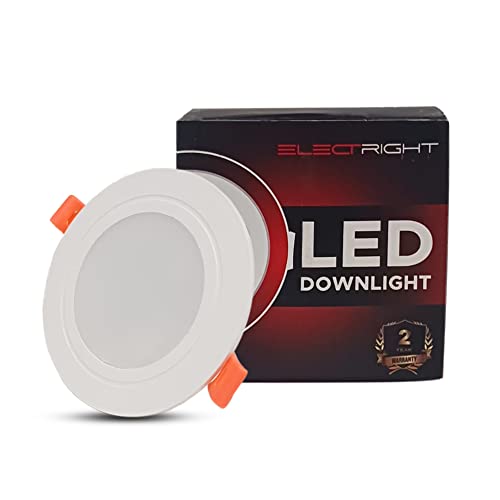 Image of 5W LED DOWNLIGHT with Round LED Concealed Panel (RED) (4)