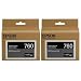 Epson 2x T760 Ultrachrome HD Ink Cartridge for SureColor P600 Inkjet Printer, 25.9ml Capacity, Photo Black