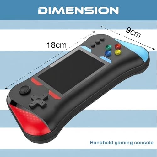 Image of SNAPTRON Handheld Gaming Console for Kids & Adults| Retro Game Console| 500-In-1 Built-in Classic Video Game| Portable Gaming Console| Rechargeable 3.5'' LCD Screen for Boys 7-14 Years| Retro Game Box
