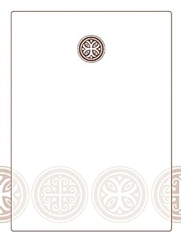 Celtic Cross Bookplate (Pack of 15)