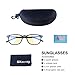 Computer Glasses,Sxacntg Anti Reflective/Eye strain Lens,Blue Light Blocking Gaming Glasses and Prevent Headaches,Sleep Better Glasses for Women/Men/Boys/Girls（Black）