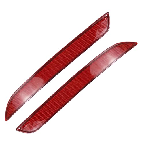 Feu réflecteur arrière BMW F10 F11 anti usure plastique rouge 2 pièces
