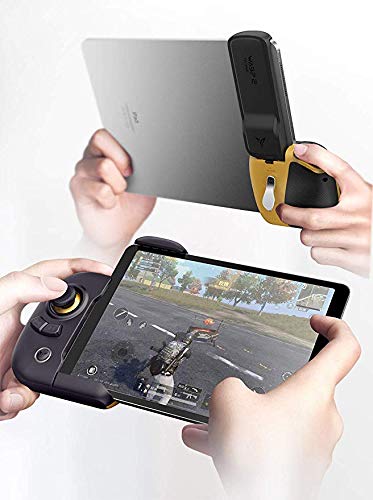 Bounabay Wireless Bluetooth Tablet Controller One Handed Gamepad Compatible for iPAD and Android Tablet - Thumbnail 5