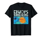 Enjoys Streaking for Microbiology T-Shirt