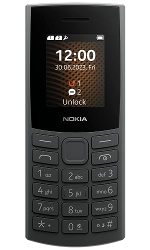 Nokia 105 4G, Dual Sim Charcoal