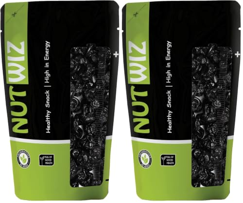 Image of Nutwiz Dried Fruits Nuts And Seeds (Dried Blueberry Plum, 200 grams) (Pack of 2)