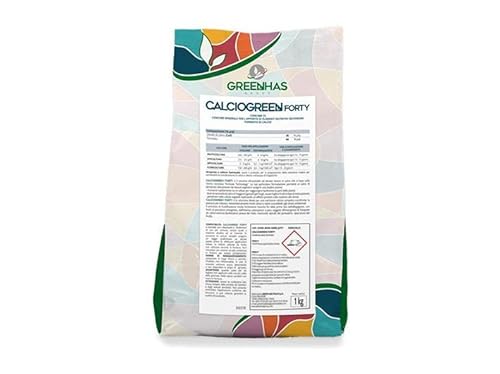 Calciogreen Forty (Ossido Di Calcio) (1 Kg), Concime Idrosolubile Per Piante E Fiori