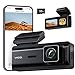 Vycol Dash Cam Front, 4K dash cam with Parking Monitor, car camera dash cam with free 32GB Card, Night Vision, 150°Wide Angle, Loop Recording, App Controlled, Voice Control, G Sensor
