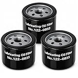 3pcs 122-0833 Oil Filter,Replacement for Cummins 1220833 Compatible with Onan HDKAH,HDKAJ,HDKAK