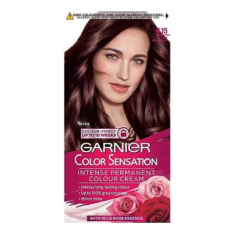 Garnier Color Sensation Icy Chestnut Brown Dye Cover