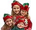Koala Kids Baby Cute Little Elf Hat Boy Girl Red Green Velour Infant (3-6 Months) … Soft and Adorable!