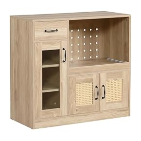 【新品・送料無料】【完成品】コモ　ガラスキャビネット　(ブラウン)(ホワイト) ヴィオレッタシリーズ ガラスキャビネット(アンティークホワイト