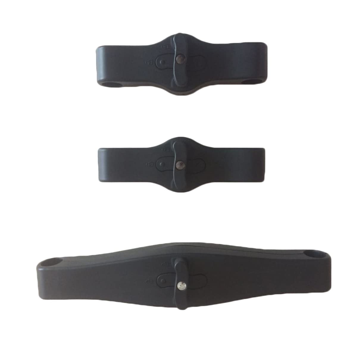 BESTonZON 1 Set Connettore Passeggino Universale Doppio Verricello Carrello Carrozzina Doppia Gemelli Piccolo Passeggino Girello Per Gemello Triplicare Buggy Collegare Sì Black 3 Pz