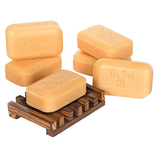 Soap Works Tea Tree Oil Soap Bar, 6-Count