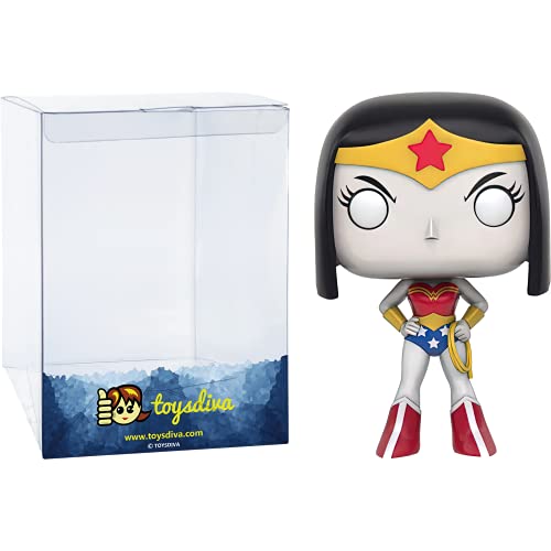 Raven As Wond E R W O M A N (Toys R Us Exc): Fun Ko P O P ! Tv Vinyl Figurine Bundle With 1 Compatible 'Toysdiva' Graphic Protector (335 - 10080 - B)