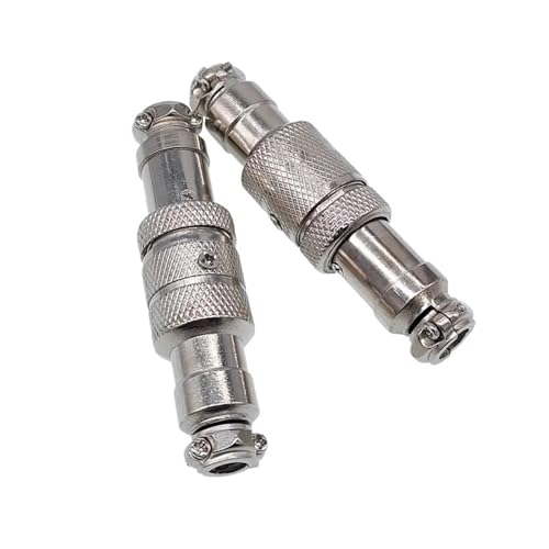Conectores GX16 de 8 pines macho hembra circular aviación GX16-4 para cables bipolares