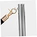 CHILDWEET 6pcs Stanchion Rope End Hooks Secure Snap Design for Industrial and Applications Elegant Metal Clamps for Easy Installation and Versatile Use Crowd Control and