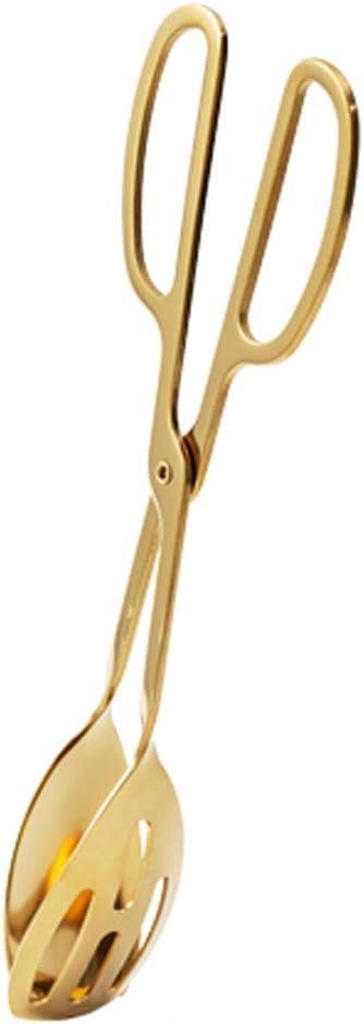 Cooking Kitchen Tools, Picnic Thickened Food Tongs, Stainless Steel Buffet Bread Party(D)