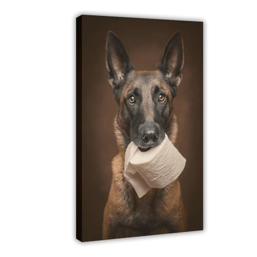 Cadre humoristique pour poster animal chien pour protéger et suspendre vos images de chiens