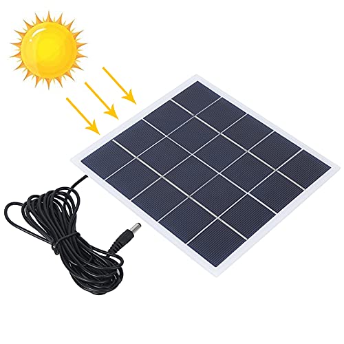 Batterie déchargée en extérieur ? Solution panneau solaire polycristallin 4W 5V