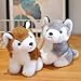 Imagen de HOMEXYLYL Animal de Peluche de Husky