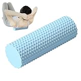 Xmccvt Yoga-Faszienrolle, 30 cm Tiefenmassagegerät, Schaumstoffrolle, für Rückenmassage Fuß Wade Oberschenkel Arm Körper Muskeln Workout Yoga Pilates Fitnessstudio Homeoffice