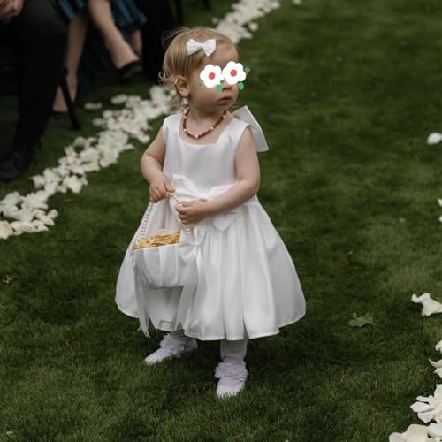 KILO&METERS 3T-10 Years Beautiful Flower Girl Wedding Party Graduation Dress,Valentines Birthday Dress for Girls3