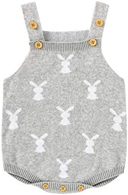 Amazon.com: mimixiong Baby Knit Rompers 