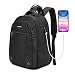 Produktbild TOGORE Laptop Rucksack für 17 Zoll Laptop,Groß Herren Business Rucksack mit USB Ladeanschluss Wasserdicht Multifunktion für Arbeit Reisen Schwarz College Daily,für Männer