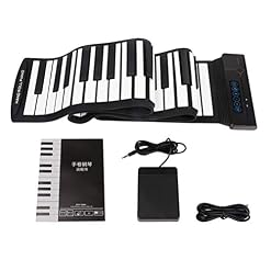 KUANDARM Piano Pliant Roll Up Piano Portable 88 Touches Instrument de Musique électronique Main Roll Piano Piano Silicone Environnemental Klaxon Kid Adulte Jouet, Facile à Transporter débutant - Les Beatles, Paul McCartney, John Lennon, RIngo Starr, George Harrison KUANDARM Piano Pliant Roll Up Piano Portable 88 Touches Instrument de Musique électronique Main Roll Piano Piano Silicone Environnemental Klaxon Kid Adulte Jouet, Facile à Transporter débutant – Image 5