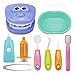 OPTSPTOY 9PCS Plastic Simulation Dentist Play Set...