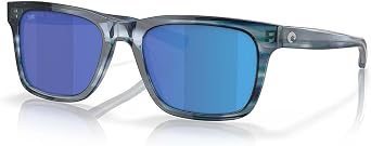 Costa Del Mar Men's Tybee Rectangular Sunglasses