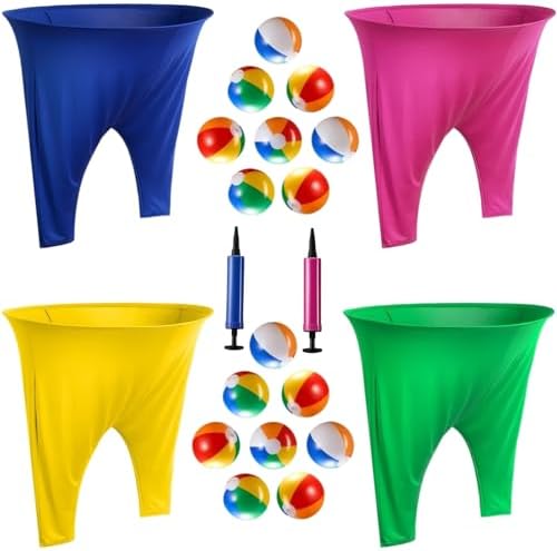 Granny Pants Yard Game Set, Oversized Giant Pants Outdoor Party G...