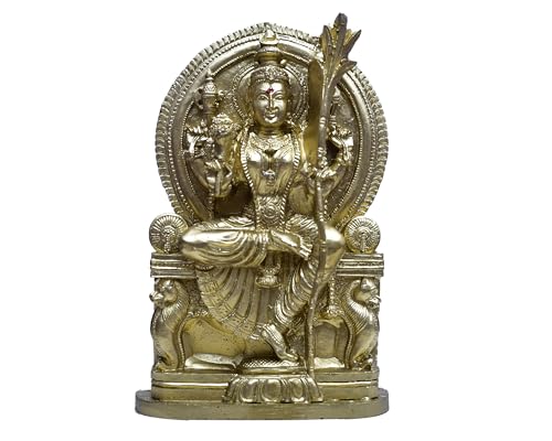 Estatua Sri Lalitha Tripura Sundari Devi 7 pulgadas