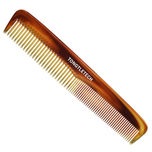 Hair Comb- Fine Tooth Combs and Wide Tooth Comb for Hair,Beard and Mustache Combs for Styling,Travel Brush Grooming for Men and Women,Strong and Durable