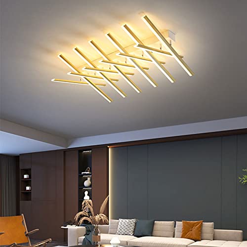 Plafonnier LED moderne télécommandé pour illuminer votre salon