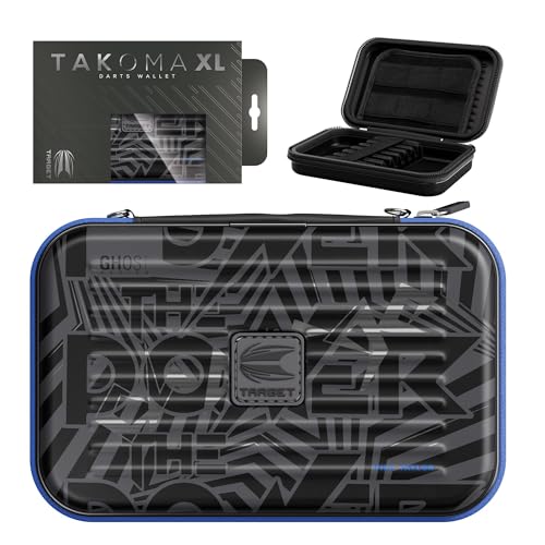 Étui pour fléchettes Target Darts Phil Taylor XL, portefeuille robuste à fermeture éclair rigide