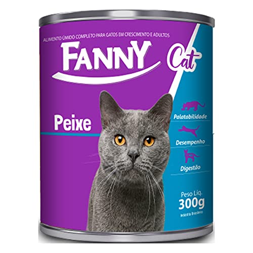 Fanny Cat Peixe Lata 300g