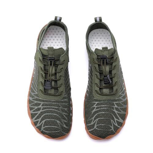 Image of Hike Barefoot Shoes for Women Men Breathable & Non-Slip Athletic Footwear Wide Toe Water Shoes,Designed for Walking,Running&Swimming