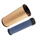 Inner Outer Air Filter Kit 006000455F1 006000456F1 AF169 Compatible with Mahindra Engine 1.9L 2.5L